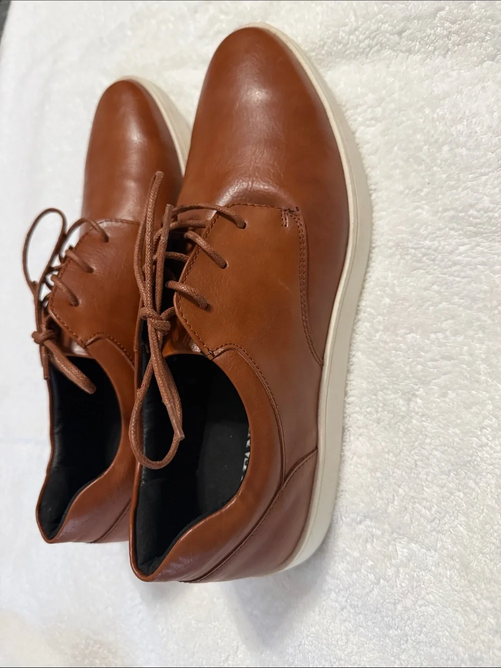 Alfani Men’s Brown Leather Chukka Boots